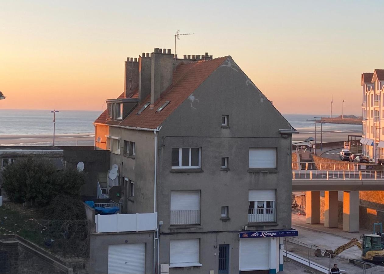 Fl'Heurt De Mer Appartement Au Pied De La Plage, Vue Mer Le Portel Exterior foto