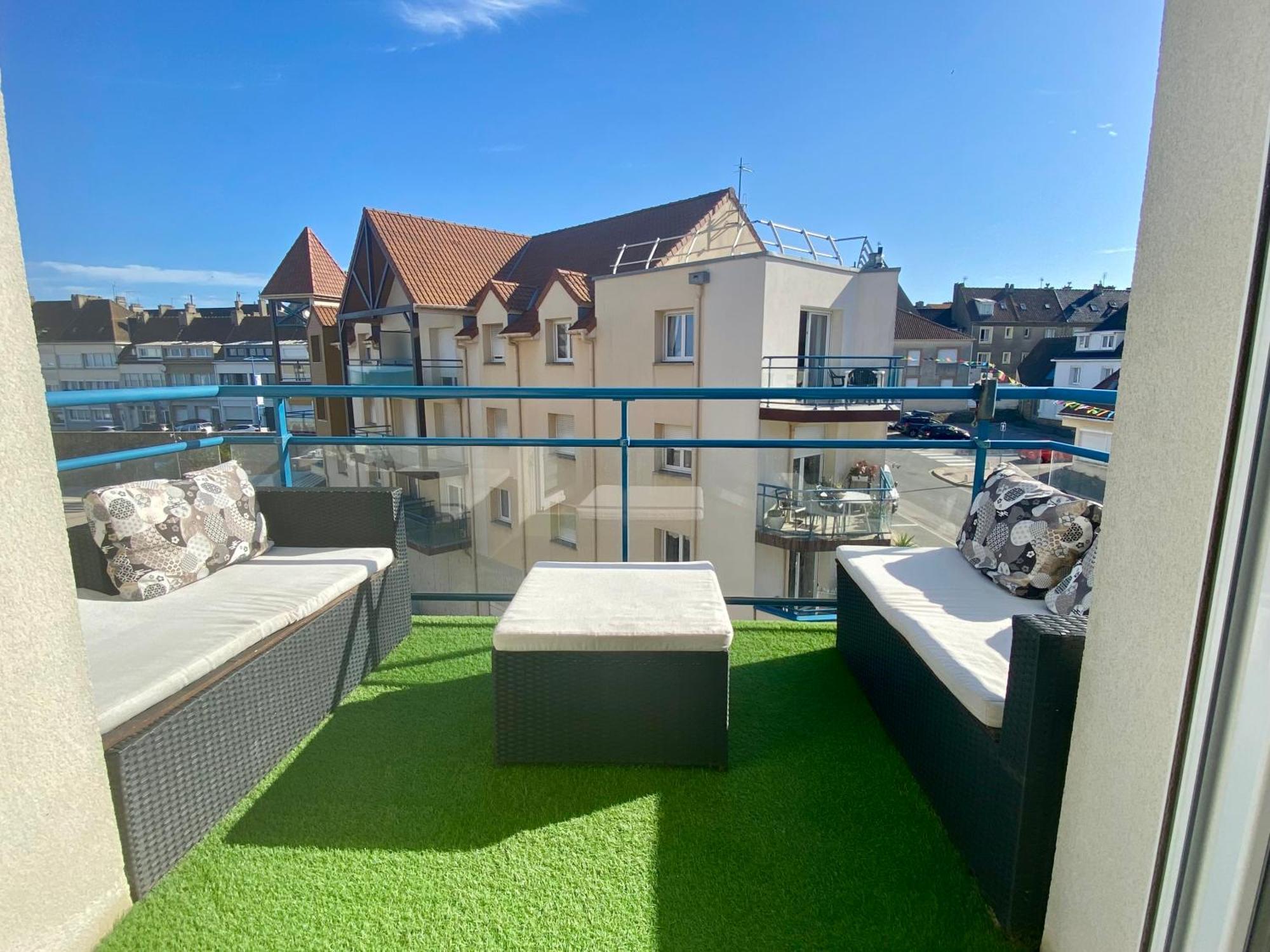 Fl'Heurt De Mer Appartement Au Pied De La Plage, Vue Mer Le Portel Exterior foto