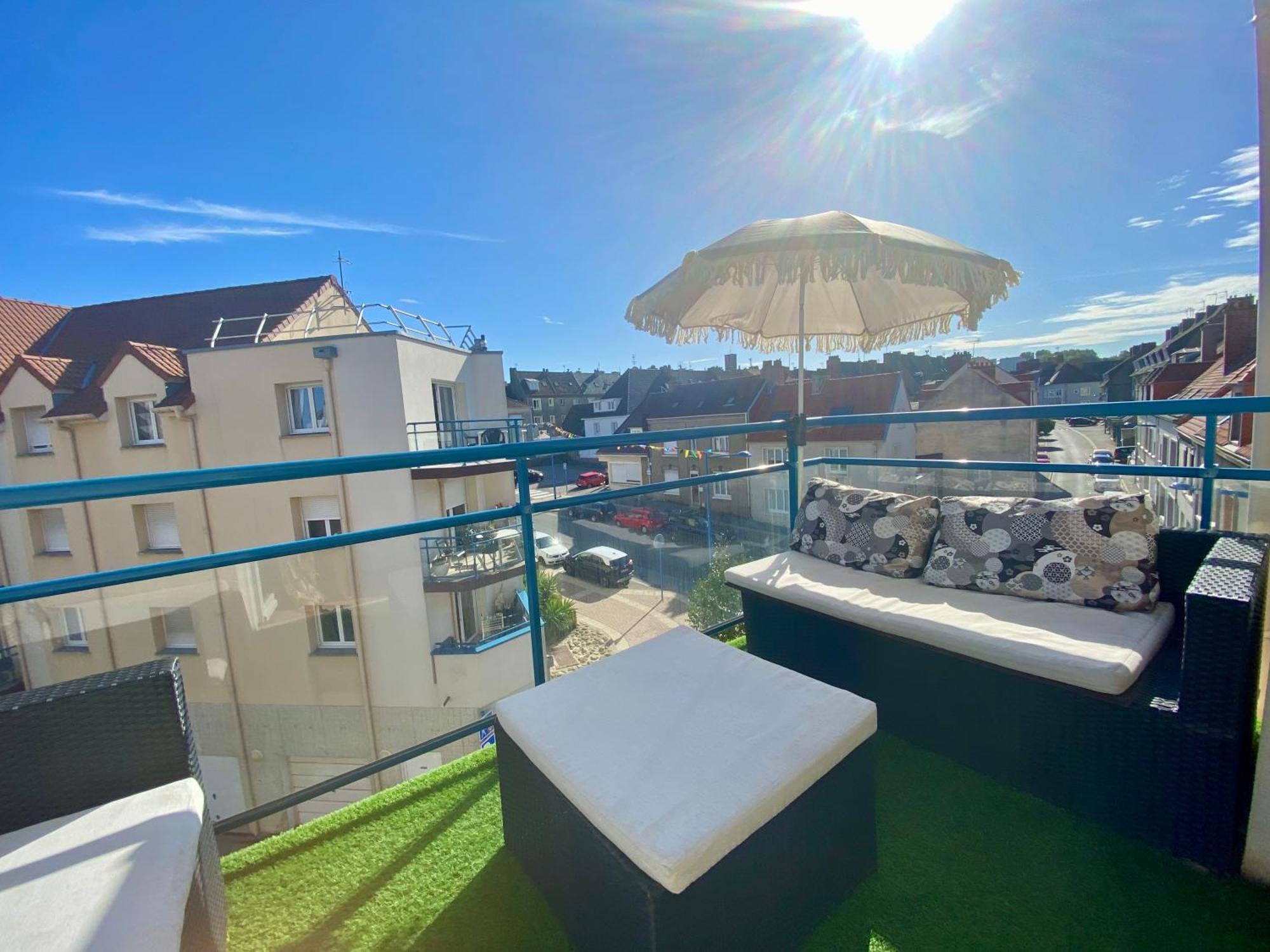 Fl'Heurt De Mer Appartement Au Pied De La Plage, Vue Mer Le Portel Exterior foto