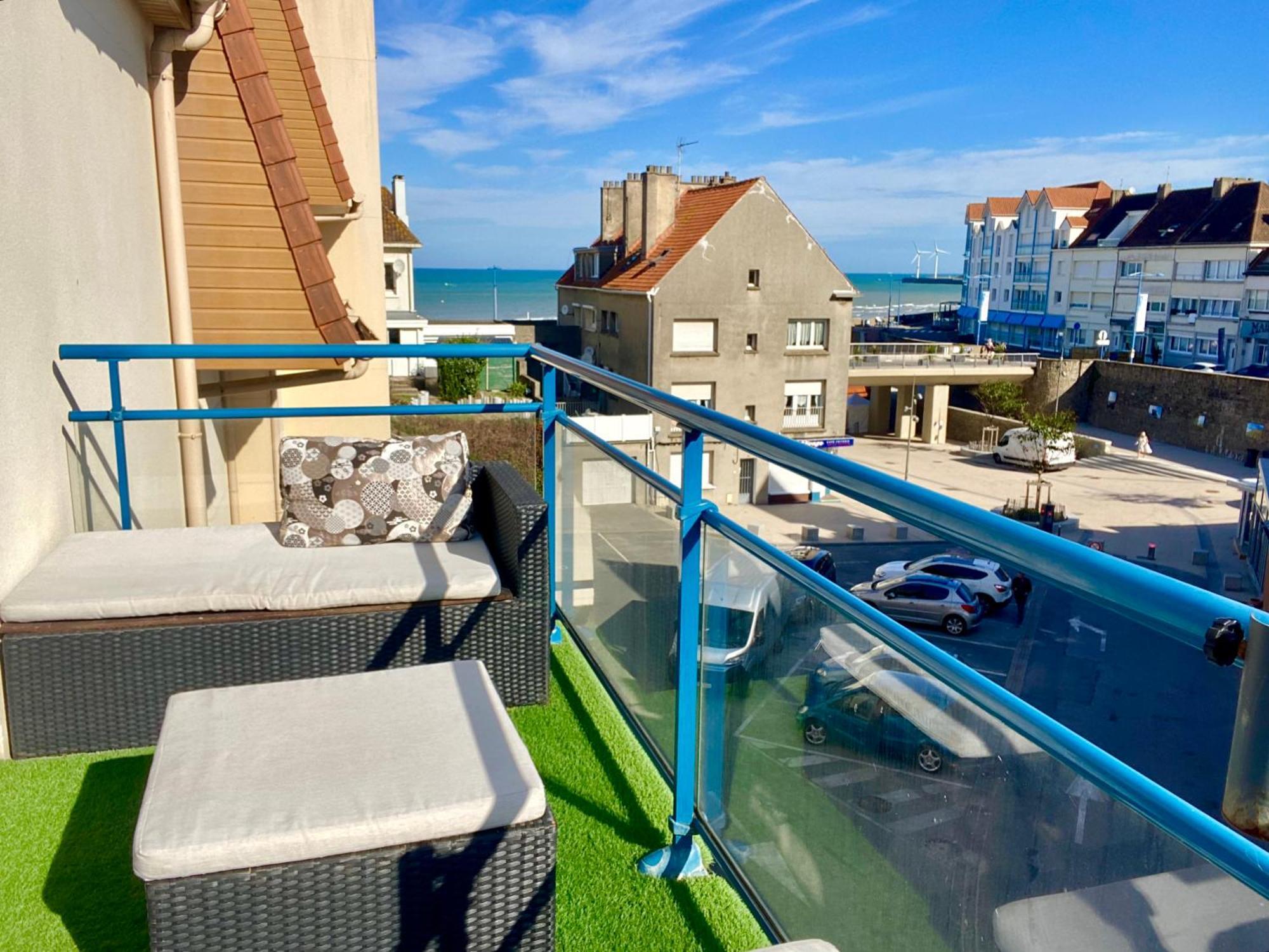 Fl'Heurt De Mer Appartement Au Pied De La Plage, Vue Mer Le Portel Exterior foto